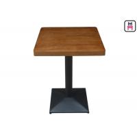China 4cm Thickness Melamine - Faced Chipboard Dining Table with Safe Round Corner factory