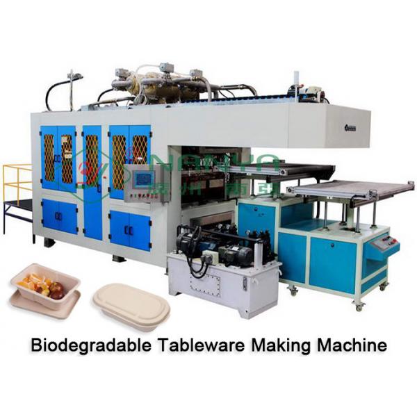 Quality Paper Plate Tableware Making Machine Dry And Cut In Mold CE Certificate for sale