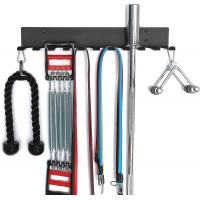 China Sturdy Powder Coating Home Gym Rack for Resistance Bands Fitness Straps and Jump Ropes factory