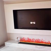 China Modern Fireplace Led Electric Fireplace Remote Control Waterproof And Safe For Children factory