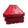 China Pre-painted Galvanized Steel Roofing Sheet in Red Color for Villas factory