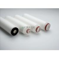 Quality 222/226 PP Pleated filters diameter 2.7" Length 10"/20"/30"/40" competitive for sale