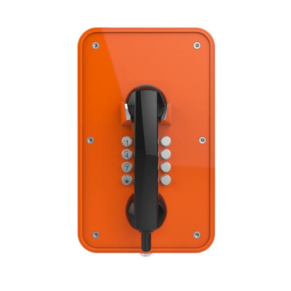 Quality Vandal Resistant Industrial Analog Telephone / Analog Wall Phone With Metal Keypad for sale