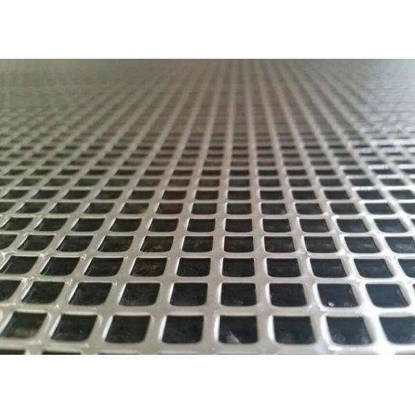 Quality Rectangular Holes Diagonal Pitch Perforated Mesh Sheet 1000mm×2400mm for sale