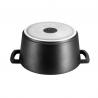 China Aluminum Alloy Black Non Stick Milk Pot 24cm Velosan 4L Anti Scald Handle factory