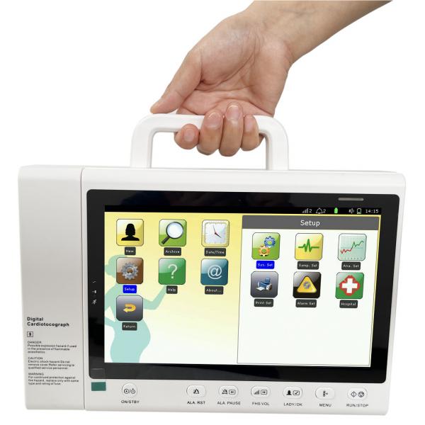 Quality Portable FHR Fetal Doppler Monitor For Pregnancy Baby Heartbeat Monitor for sale