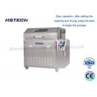 China High Quality SMT Stencil Cleaner Model HS-600 with Alcohol Solvent & 3 Level Filter System factory