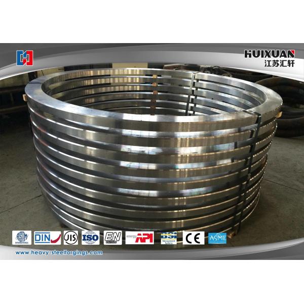 Quality Heat Treatment Forged Steel Flanges 9000MM 4140 34CrNiMo6 18CrNiMo7-6 for sale