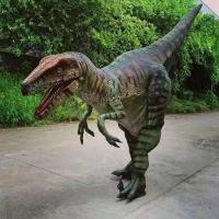 China raptor dinosaur Real dinosaur costume for sale factory
