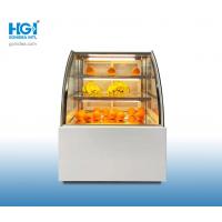 China Secop Compressor Glass Cabinet Ice Cream Cake Display Freezer Low Noise OEM R134a for sale