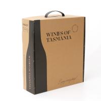 China Sturdy Single Wine Bottle Gift Box Brown Corrugated Box Packaging factory