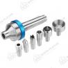China 6 Interchangeable Points Lathe Revolving Center For CNC Machine factory