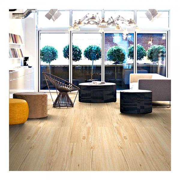 Quality Home Space Commercial SPC Vinyl Flooring 2mm 18" * 18" Customizable for sale
