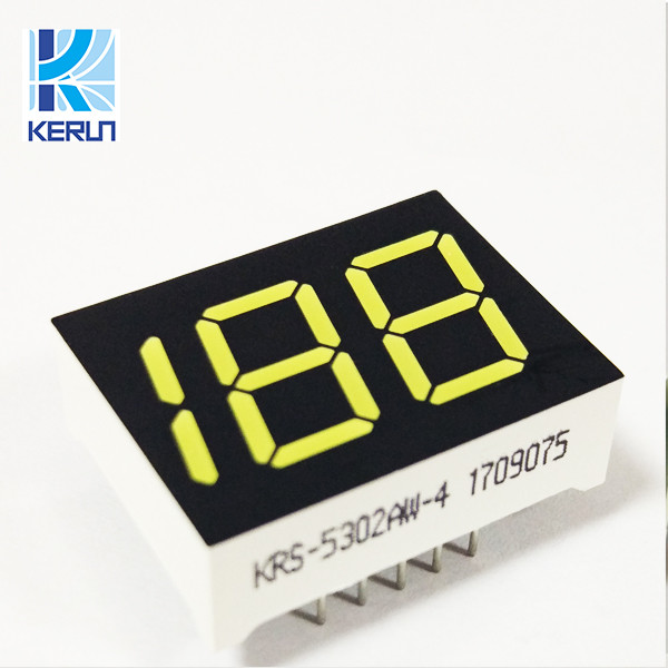 Quality 12.7mm 188 7 Segment LED Displays 0.5 Inch Common Cathode OEM ODM for sale