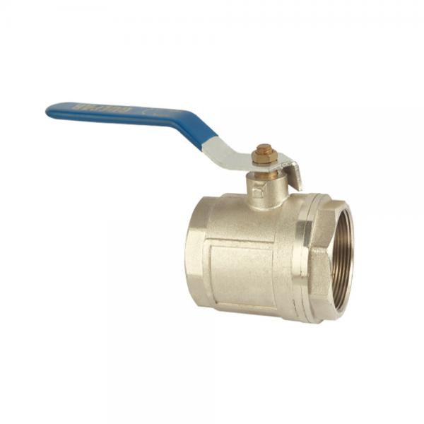 Quality GOST DIN GB Standard Brass Lever Ball Valve BSP Threaded Manual Powered for sale