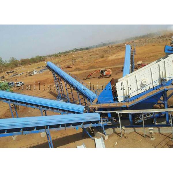Quality ISO9001 415V 50TPH Construction Waste Recycling Machine for sale