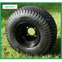 China 8 Inch Black Golf Cart Wheels And Tires Utility Cart Tires CE Certification for sale