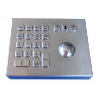 China Rugged Weather proof industrial stand alone laser trackball mouse with numeric keypad factory