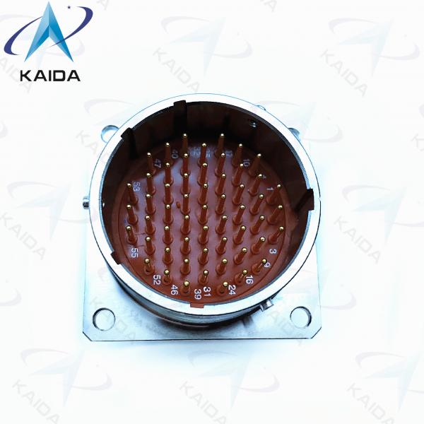 Quality 15 Shell Size Circular Electrical Connector Gold Contact Finish For MIL-DTL for sale