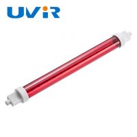 Quality Red Quartz Glass Short Wave Ir Lamps 1500mm Ceramic Infrared Heating Element for sale