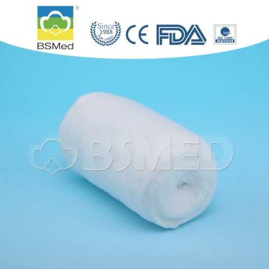 Quality Paper Wrapped Medical Cotton Wool Roll Absorbent 500g /1000g For Hospital for sale