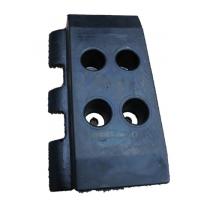 Quality Rubber Paver Track Pads For Volvo Paving Machine ABG P6820D 300mm Width for sale