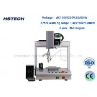 China Single Doubel Soldering Iron / Tip Rotation Available Desktop Soldering Machine HS-S331R factory