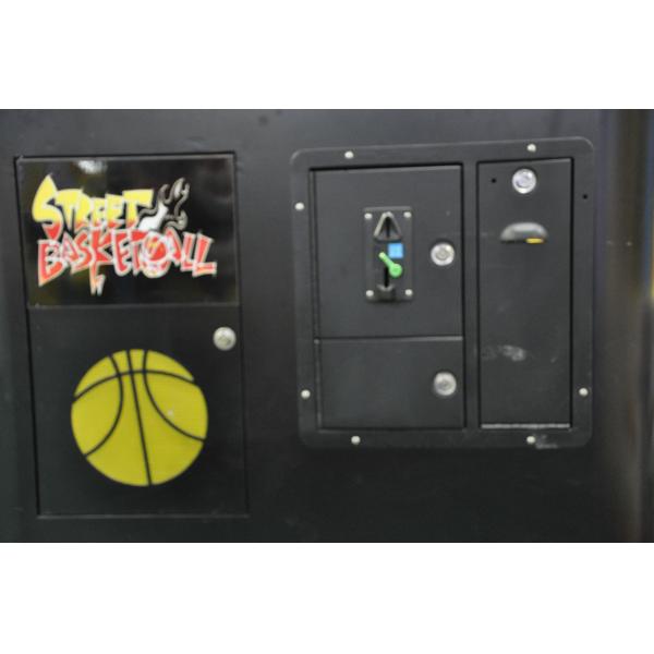 Quality Black Basketball Shooting Game Machine , Street Hoops Arcade Machine With for sale