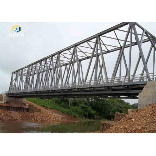 Quality Q235 Q355 Compact Bailey Bridge Manual Easy Construct Compression Resistant for sale