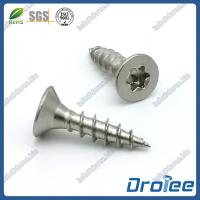 China Torx Wood Screws Stainless Steel 304 Double Countersunk Head Coarse Thread factory
