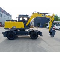 Quality 0.2-0.6cbm Bucket Wheel Crawler Loader 10-12rpm Grapple Clamp Orchards Municipal for sale