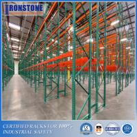 Quality Convenient Installation Teardrop Pallet Racking System For Warehouse Storage for sale