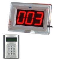 China wireless queue management call pad and display number caller for sale