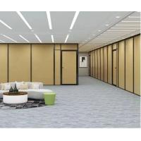 Quality Polished Glass Partition Wall Divider ODM For Commercial for sale