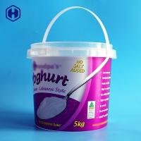 China Environmentally - Friendly Yogurt IML Bucket 5000 ML Customize Labeling factory