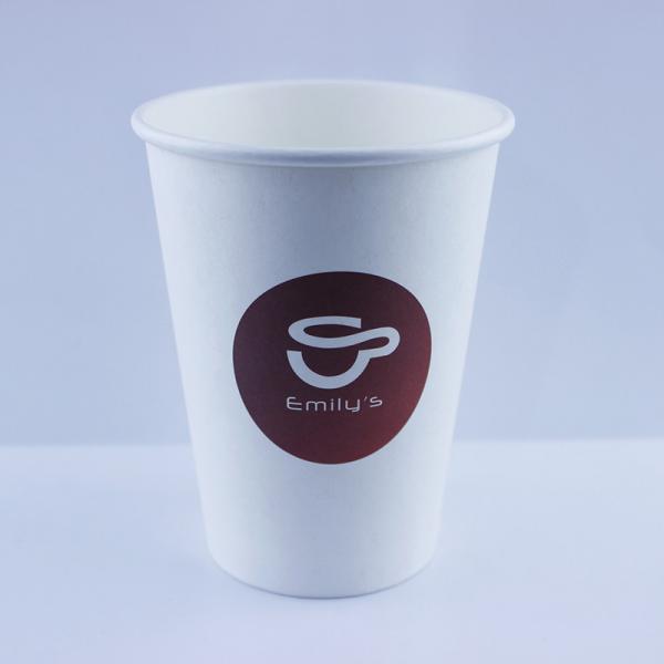 Quality Hot Drinking Paper Cup PLA Lined Kraft Biodegradable Single Wall for sale