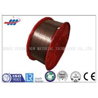 China High Tensile Strength Copper Clad Steel Wire For Tyre , Copper Coated Wire for sale