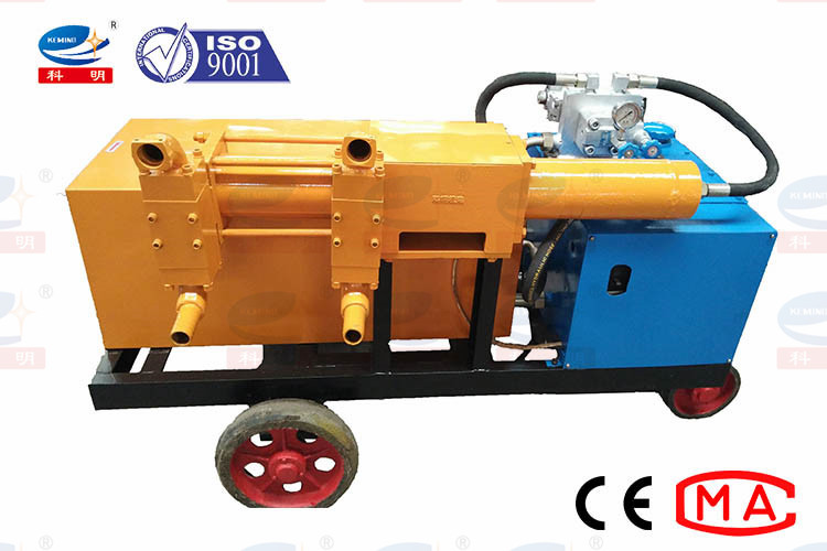 China Flexible Hydraulic Cement Grout Pump Separated Control Valves For Pressure Grouting factory