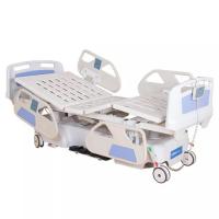 China Furniture Nursing Homecare ICU 5 Functions Electric Hospital Medical Bed factory
