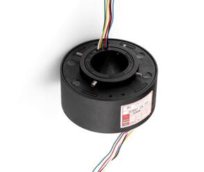 Quality High Precision Through Hole Slip Ring 50mm Center Hole For Power Signal Transmitting for sale