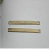 China Latest fancy design light gold 70mm length shoe parts iron buckles for shoelace factory