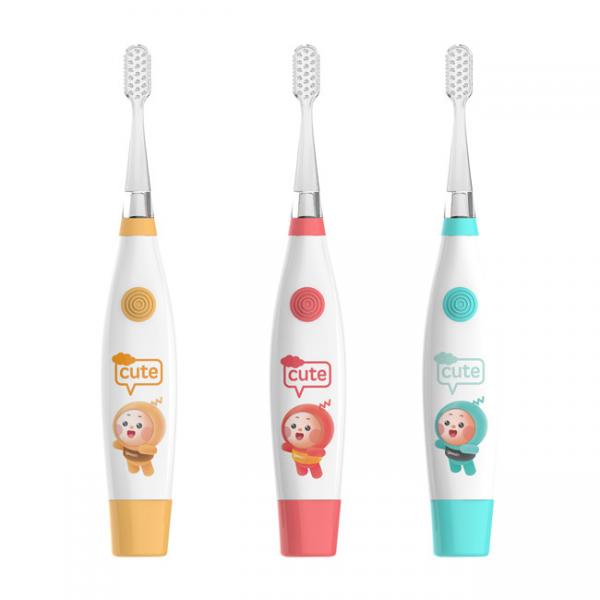 Quality Soft Waterproof Electric Toothbrush IPX7 Cleaning Childrens Battery Toothbrush for sale