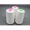 China Paper Cone Raw White 502 Ring Spun Polyester Yarn Dyeing Sewing Thread factory