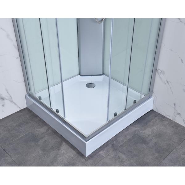 Quality Luxury 4mm Glass Enclosure For Bathroom 35''X35''X85'' for sale