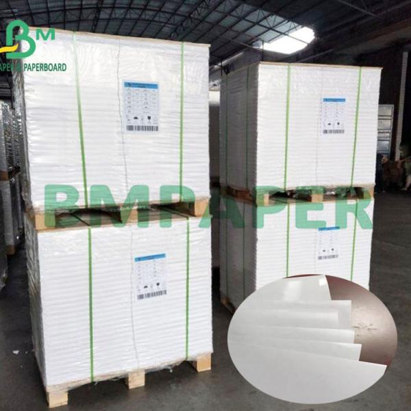 Quality 80g + 15g PE Laminated Waterproof Bleached White Woodfree Offset Paper for sale