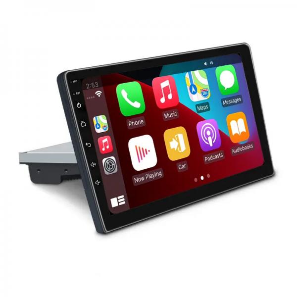 Quality Android 10 Quad-core QLED 1 Din Touch Screen Carplay Car DVD player Autoradio for sale