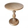 China Round Shaped Modern Wood Coffee Table , Solid Wood Dining Table factory