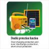 China Plastic Material Solar Panel Light Kit Lithium Battery 4AH/3.7V With Bluetooth Take Photo factory