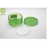 China Green Color Round Plastic Body Butter Containers , 150g Wide Mouth Body Cream Jars factory
