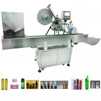 China Herb Glass 220V Vial Label Applicator Machine Automatic For Plastic Tube Sticker factory